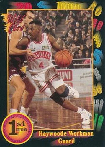 #78 Haywoode Workman - Oral Roberts Golden Eagles - 1991-92 Wild Card Basketball