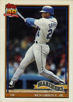 #790 Ken Griffey Jr. - Seattle Mariners - 1991 O-Pee-Chee Baseball