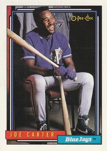 #790 Joe Carter - Toronto Blue Jays - 1992 O-Pee-Chee Baseball