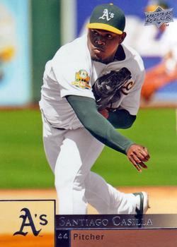 #791 Santiago Casilla - Oakland Athletics - 2009 Upper Deck Baseball