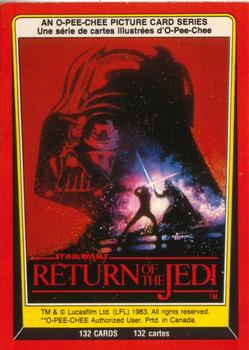 #1 Title Card - 1983 O-Pee-Chee Return Of The Jedi