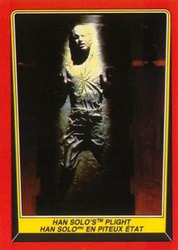 #27 Han Solo's Plight - 1983 O-Pee-Chee Return Of The Jedi