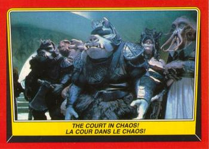 #35 The Court in Chaos! - 1983 O-Pee-Chee Return Of The Jedi