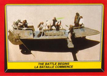 #42 The Battle Begins - 1983 O-Pee-Chee Return Of The Jedi