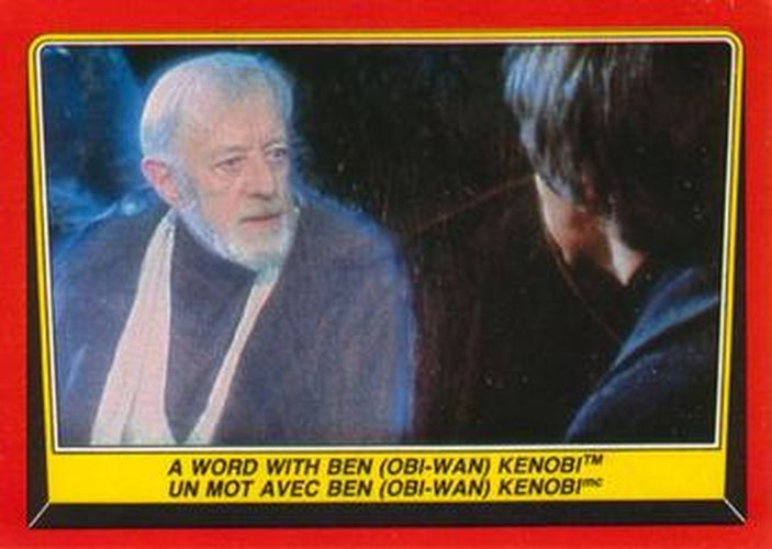 #59 A Word with Ben Obi-Wan Kenobi - 1983 O-Pee-Chee Return Of The Jedi