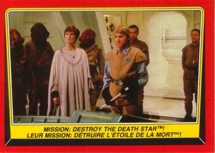 #63 Mission: Destroy the Death Star! - 1983 O-Pee-Chee Return Of The Jedi