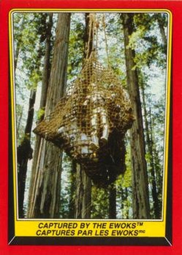 #78 Captured by the Ewoks - 1983 O-Pee-Chee Return Of The Jedi