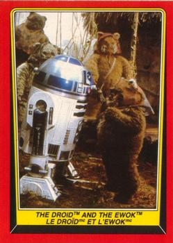 #90 The Droid and the Ewok - 1983 O-Pee-Chee Return Of The Jedi
