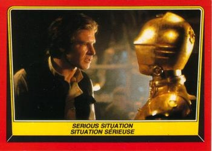 #93 Serious Situation - 1983 O-Pee-Chee Return Of The Jedi