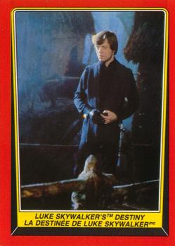 #94 Luke Skywalker's Destiny - 1983 O-Pee-Chee Return Of The Jedi