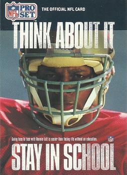 #799 Ronnie Lott - San Francisco 49ers - 1990 Pro Set Football