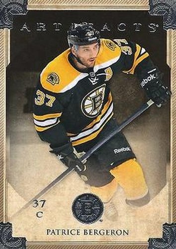 #79 Patrice Bergeron - Boston Bruins - 2013-14 Upper Deck Artifacts Hockey