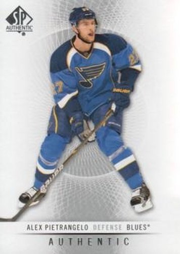 #79 Alex Pietrangelo - St. Louis Blues - 2012-13 SP Authentic Hockey