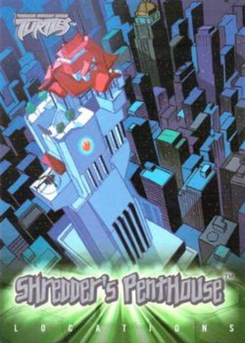 #79 Shredder's Penthouse/Foot HQ - 2003 Fleer Teenage Mutant Ninja Turtles
