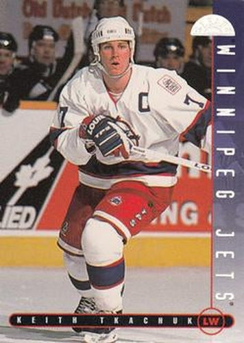 #79 Keith Tkachuk - Winnipeg Jets - 1995-96 Leaf Hockey