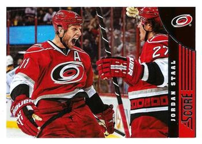 #79 Jordan Staal - Carolina Hurricanes - 2013-14 Score Hockey