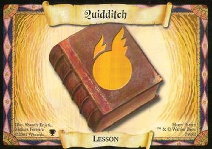 #79 Quidditch - 2001 Harry Potter Quidditch cup