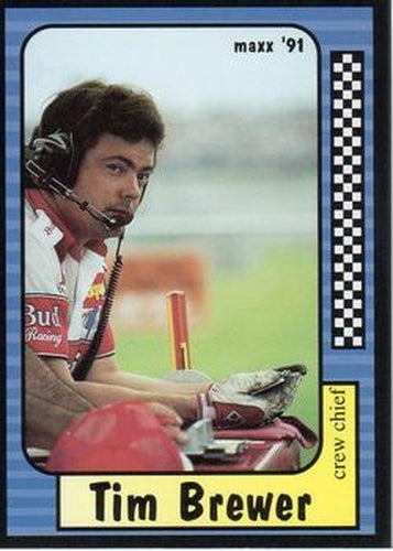 #79 Tim Brewer - Junior Johnson & Associates - 1991 Maxx Racing