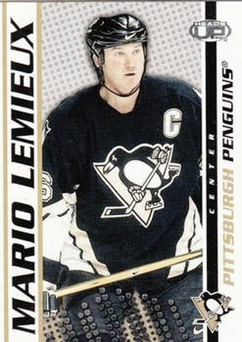 #79 Mario Lemieux - Pittsburgh Penguins - 2003-04 Pacific Heads Up Hockey