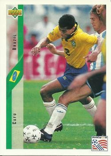 #79 Cafu - Brazil - 1994 Upper Deck World Cup Contenders English/Spanish Soccer