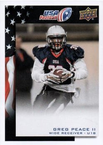 #79 Greg Peace - USA - 2014 Upper Deck USA Football