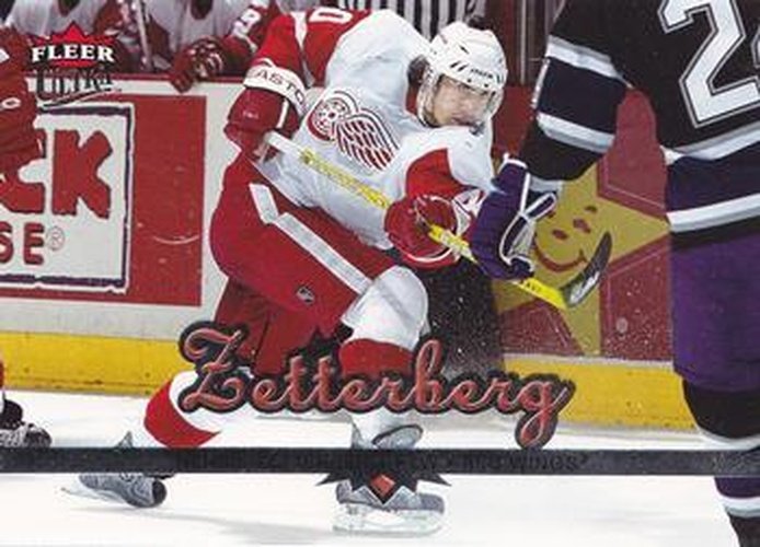 #79 Henrik Zetterberg - Detroit Red Wings - 2005-06 Ultra Hockey
