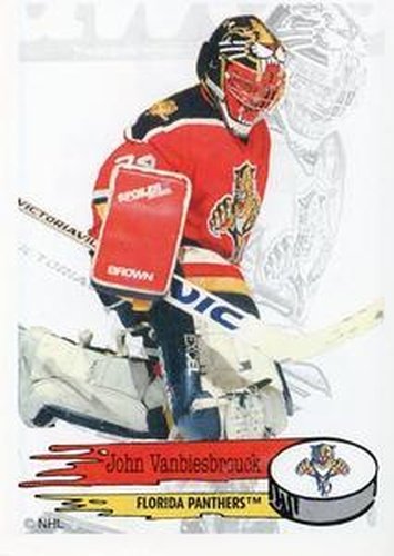 #79 John Vanbiesbrouck - Florida Panthers - 1995-96 Panini Hockey Stickers