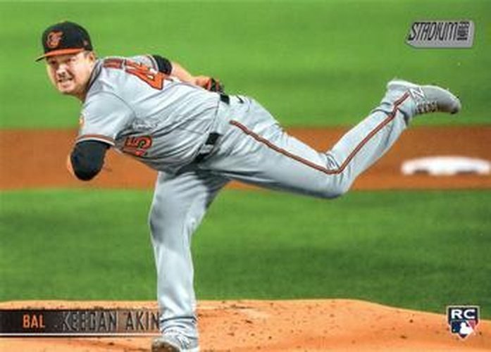 #79 Keegan Akin - Baltimore Orioles - 2021 Stadium Club Baseball