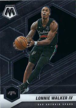 #79 Lonnie Walker IV - San Antonio Spurs - 2020-21 Panini Mosaic Basketball
