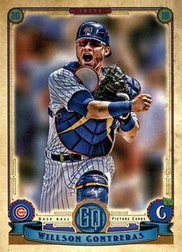#79 Willson Contreras - Chicago Cubs - 2019 Topps Gypsy Queen Baseball