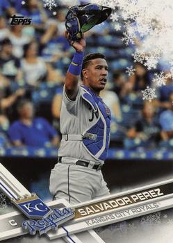 #HMW79 Salvador Perez - Kansas City Royals - 2017 Topps Holiday Baseball