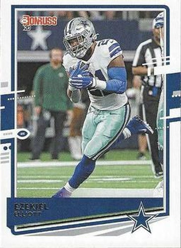 #79b Ezekiel Elliott - Dallas Cowboys - 2020 Donruss Football