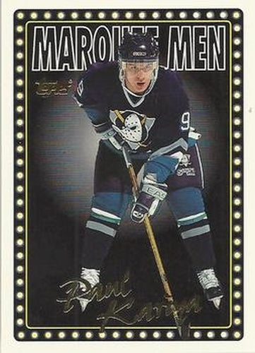 #7 Paul Kariya - Anaheim Mighty Ducks - 1995-96 Topps Hockey