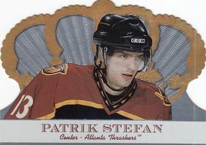 #7 Patrik Stefan - Atlanta Thrashers - 2000-01 Pacific Crown Royale Hockey
