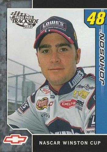 #7 Jimmie Johnson - Hendrick Motorsports - 2002 Press Pass Trackside Racing