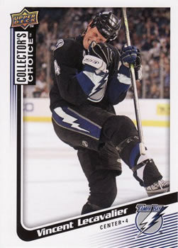 #7 Vincent Lecavalier - Tampa Bay Lightning - 2009-10 Collector's Choice Hockey
