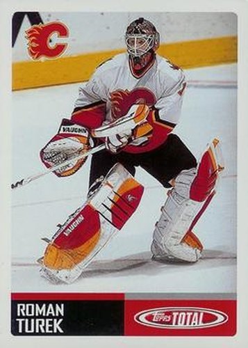 #7 Roman Turek - Calgary Flames - 2002-03 Topps Total Hockey