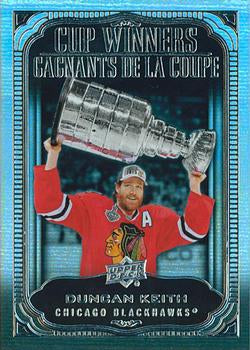 #CW-7 Duncan Keith - Chicago Blackhawks - 2020-21 Upper Deck Tim Hortons Hockey - Cup Winners