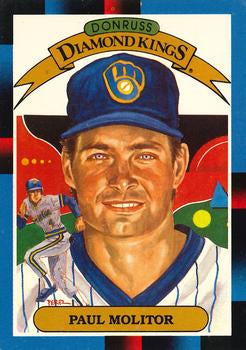#7 Paul Molitor - Milwaukee Brewers - 1988 Donruss Baseball
