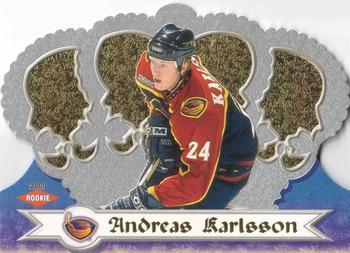 #7 Andreas Karlsson - Atlanta Thrashers - 1999-00 Pacific Crown Royale Hockey