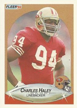 #7 Charles Haley - San Francisco 49ers - 1990 Fleer Football