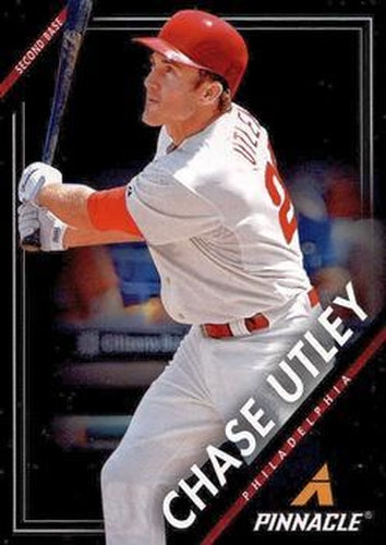 #7 Chase Utley - Philadelphia Phillies - 2013 Pinnacle Baseball