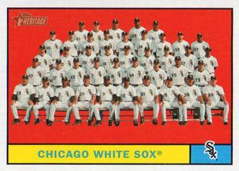 #7 Chicago White Sox - Chicago White Sox - 2010 Topps Heritage Baseball