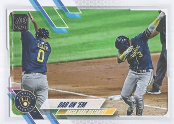 #7 Dab on 'Em - Milwaukee Brewers - 2021 Topps Baseball
