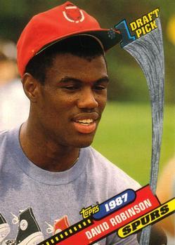#7 David Robinson - San Antonio Spurs - 1992-93 Topps Archives Basketball