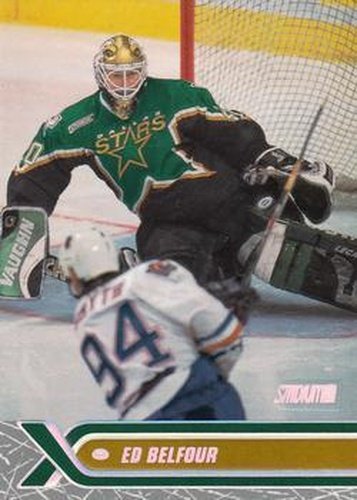 #7 Ed Belfour - Dallas Stars - 2000-01 Stadium Club Hockey
