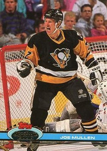 #7 Joe Mullen - Pittsburgh Penguins - 1991-92 Stadium Club Hockey