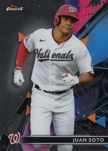#7 Juan Soto - Washington Nationals - 2021 Finest Baseball