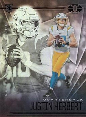 #7 Justin Herbert - Los Angeles Chargers - 2020 Panini Illusions Football