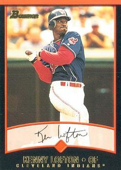 #7 Kenny Lofton - Cleveland Indians - 2001 Bowman Baseball